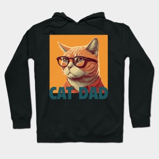 Purrfectly Proud Cat Dad Hoodie